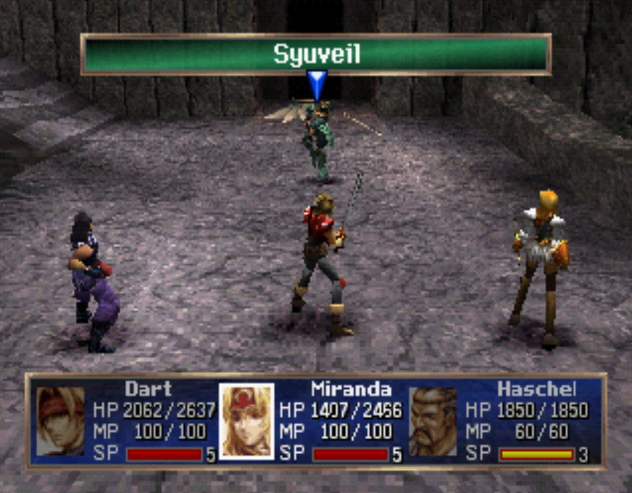 Syuveil Dragoon Fight